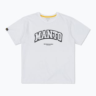 Тениска MANTO Warsaw Oversize  white