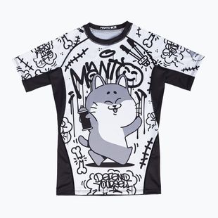 MANTO Debza мъжки суитчър бял/черен