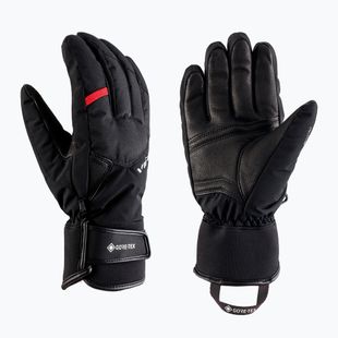 Мъжки скиорски ръкавици Viking Branson GTX black/red