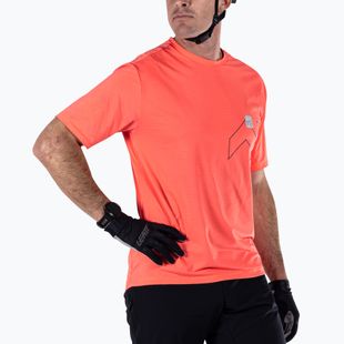 Мъжка тениска за колоездене Leatt MTB Trail 1.0 X-Flow neon