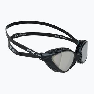 Огледални очила за плуване BuddySwim OzeanX Mirror black / silver