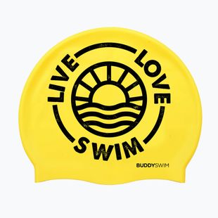 BuddySwim LLS2 Силиконова шапка за плуване жълта