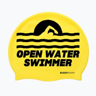 BuddySwim OWS Силиконова шапка за плуване жълта