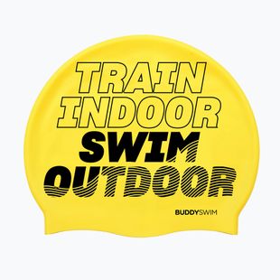 BuddySwim TSO Силиконова шапка за плуване жълта