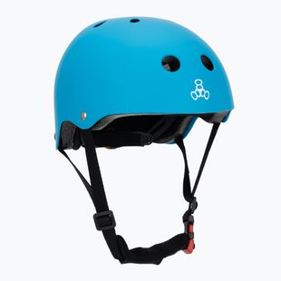 Детска каска Triple Eight Youth Lil 8 Staab neon blue