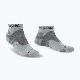 Мъжки туристически чорапи Bridgedale Hike Midweight Performance Ankle silver/black