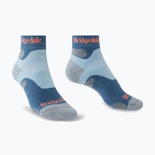 Дамски туристически чорапи Bridgedale Hike Midweight Performance Ankle blue