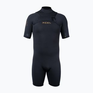 Мъжки неопреннов костюм за плуване Xcel Comp+ Spring 2/1,5 mm SS black