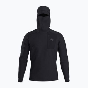 Мъжки суитшърт за трекинг Arcteryx Rho LT Hoody black