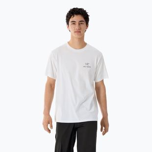 Мъжка тениска Arcteryx Kragg Sl Cotton Bird Word white light/black