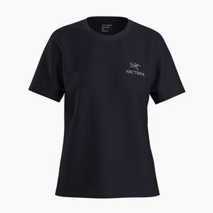 Arc'teryx дамска тениска Kragg Sl Cotton Emblem Crew черна