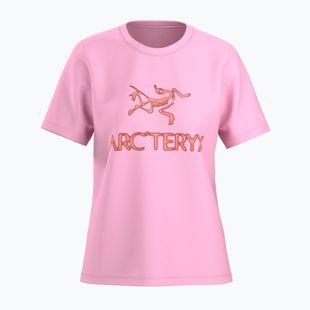 Дамска тениска Arcteryx Kragg SL Cotton Heatmap Crew pineberry