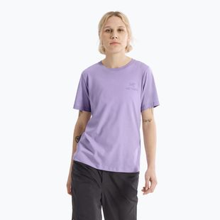 Дамска тениска Arcteryx Kragg Sl Cotton Emblem Crew mallow