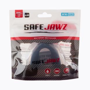 Протектор за челюсти SAFEJAWZ Intro Series черен SJIBLACKA