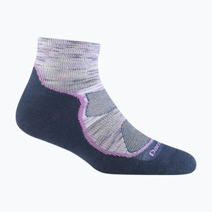 Дамски чорапи Darn Tough Light Hiker 1/4 Sock Cushion cosmic purple