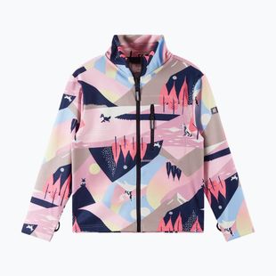 Детски суитшърт от полар Reima Iisisti grey pink