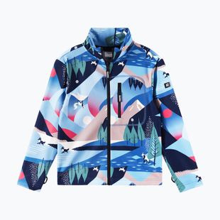 Детски суитшърт от полар Reima Iisisti blue ocean