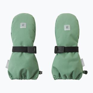 Детски скиорски ръкавици Reima Ote green clay