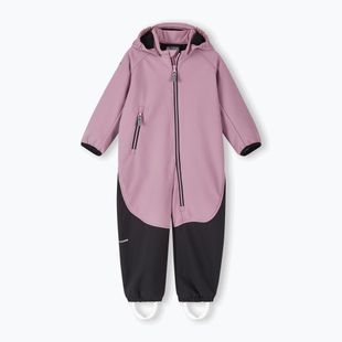 Детски софтшел гащеризон Reima Mjosa grey pink