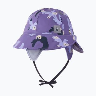 Детска  шапка с периферия за дъжд Reima Rainy misty violet