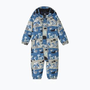 Детски скиорски гащеризон Reima Puhuri blue ocean