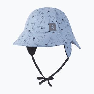 Детска  шапка с периферия за дъжд Reima Moomin airy blue