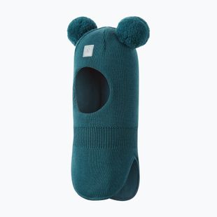 Детска шапка маска Reima Vekkuli dark teal