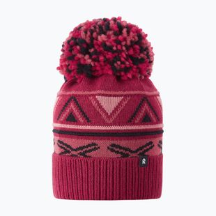 Детска зимна шапка Reima Kirjoen cranberry