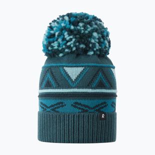 Детска зимна шапка Reima Kirjoen dark teal