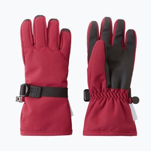 Детски скиорски ръкавици Reima Tartu maroon