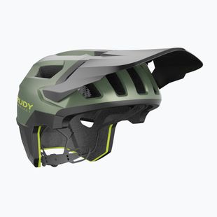 Велосипедна каска Rudy Project Terraform met.olive/black/acid green matte