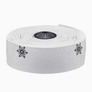 SUPACAZ Super Sticky Kush Galaxy бяла лента/черен печат/но черни тапи за кормило