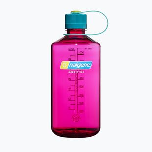 Туристическа бутилка Nalgene Narrow Mouth Sustain 1000 ml eggplant