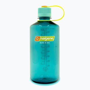 Туристическа бутилка Nalgene Narrow Mouth Sustain 1000 ml cerulean