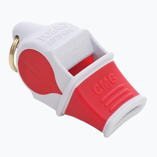 Свирка с шнур Fox 40 Sonik Blast CMG white/red
