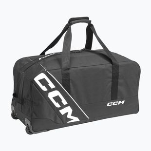 Пътна чанта CCM 520 Wheeled Player Bag 37' 175 l black/white