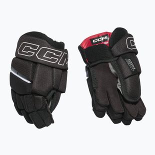 Детски хокейни ръкавици CCM Next YT Gloves black/white