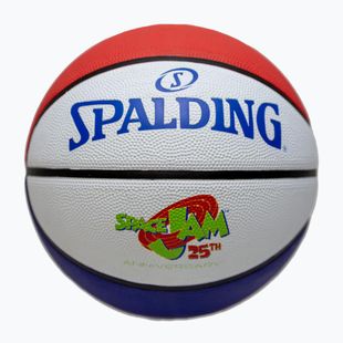 Баскетболна топка Spalding Space Jam Tune white/red/blue, размер 7