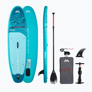 SUP дъска Aqua Marina Breeze All-around iSUP 9'10" silver tree