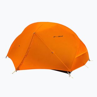 Палатка за къмпинг 2-местна 3F UL GEAR Piaoyun 2P 15D Orange