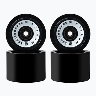 Aztron Surfskate колела за скейтборд 70 mm / 78A 4 бр. безлунно черно