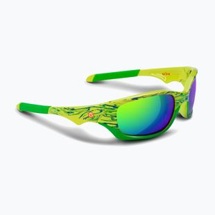 Детски слънчеви очила Aztron Shine spark lime/wayve/polarized green/yellow mir/grey