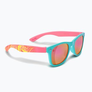 Детски слънчеви очила Aztron Candy candy pink/twisty/polarized rainbow pink mir/grey.