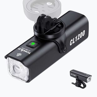 Преден велосипеден фар Towild CL1200 black