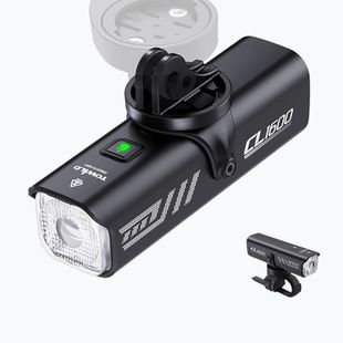 Преден велосипеден фар Towild CL1600 black