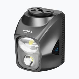 Преден велосипеден фар Towild DL1700 black