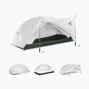 Палатка за трекинг 2-местна Naturehike Mongar Pro 2 20D light grey