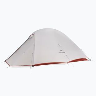 Палатка за трекинг 3-местна Naturehike Cloud Up 3 Pro 20D light gray/red