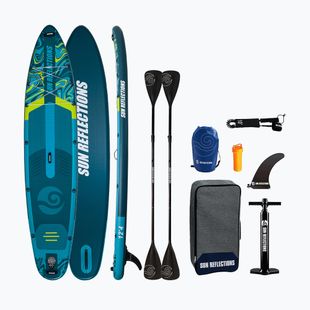 SUP дъска Sun Reflections Multi Minicombo 12'4“ emerald