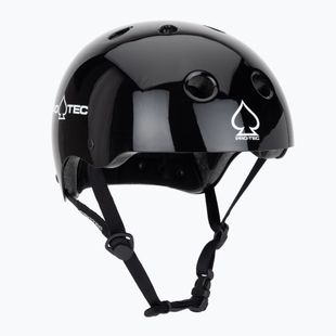 Pro-Tec Classic Сертифицирана каска черен гланц